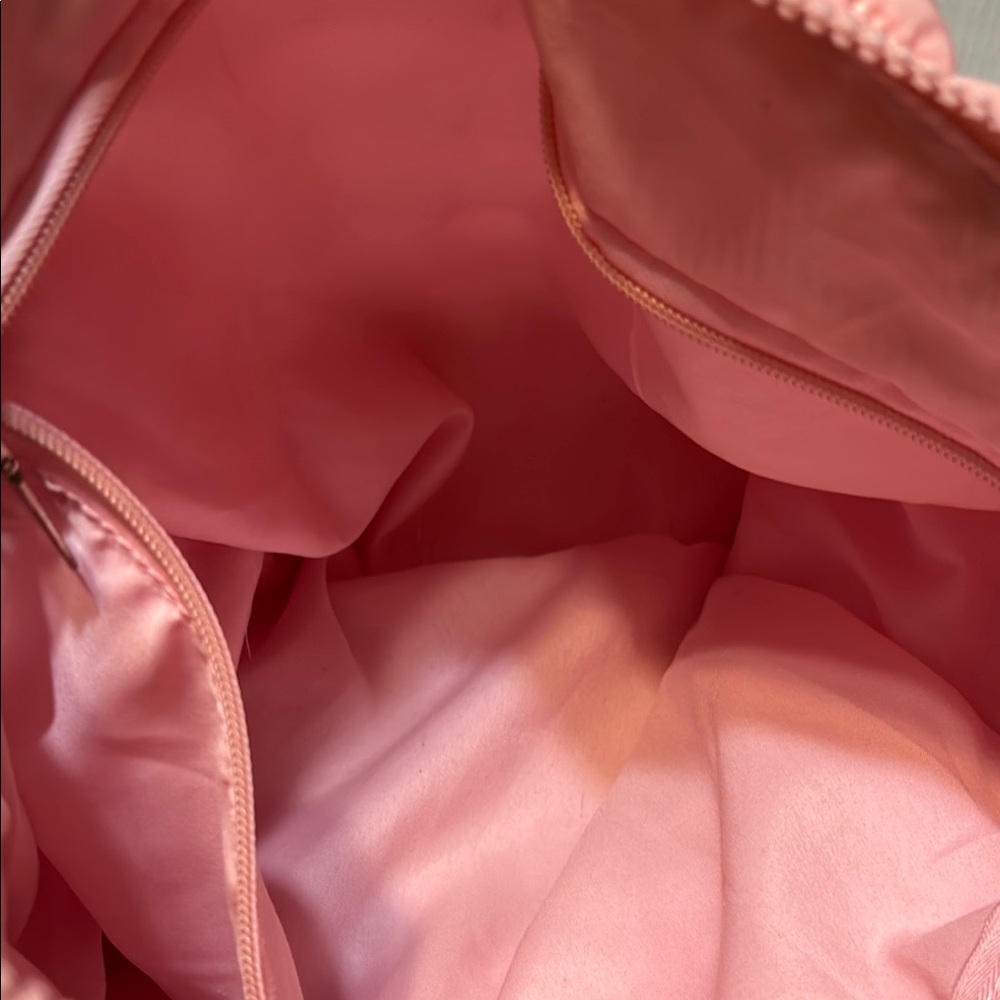 Katydid Oversized Pink Quilted Hobo Shoulder Bag - Picture 6 of 13